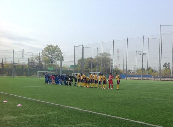 2016/04/16 東京国際大学第２サッカー場着