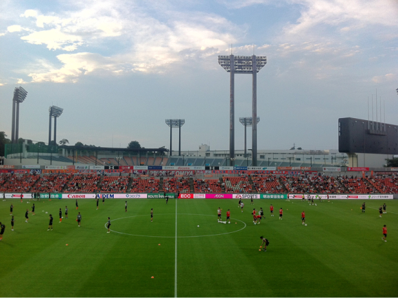 2016/07/02 NACK5スタジアム大宮着