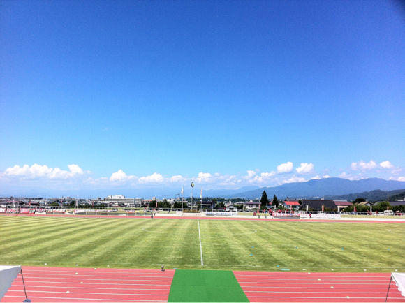 2016/08/21  あいづ陸上競技場着