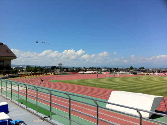 2016/08/21  あいづ陸上競技場着