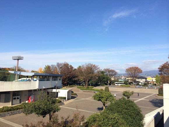 2014/11/16 前橋総合運動公園陸上競技、サッカー場着