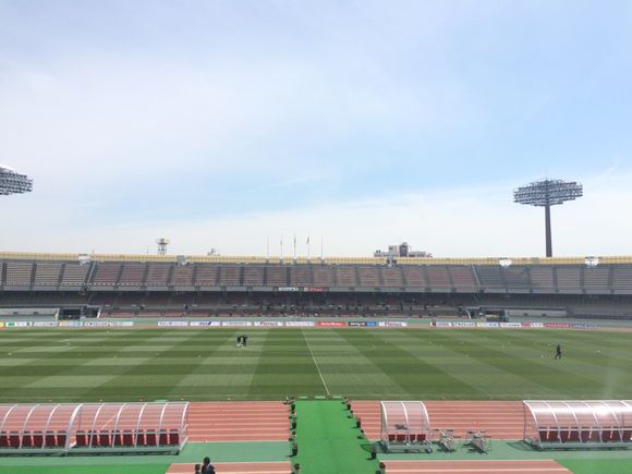 2015/03/28 浦和駒場スタジアム着