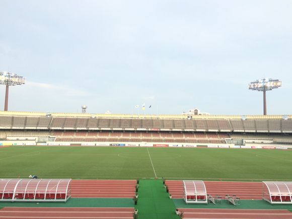 2015/09/13 浦和駒場スタジアム着
