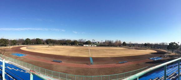 2016/01/10 熊谷さくら運動公園陸上競技場着