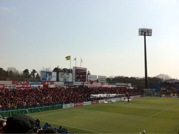 2016/02/27 日立柏サッカー場着