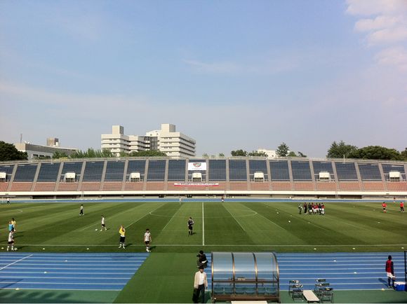 2016/05/01 駒沢オリンピック公園陸上競技場着