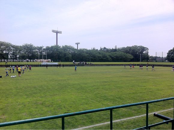 2016/06/04 古河市立古河サッカー場着