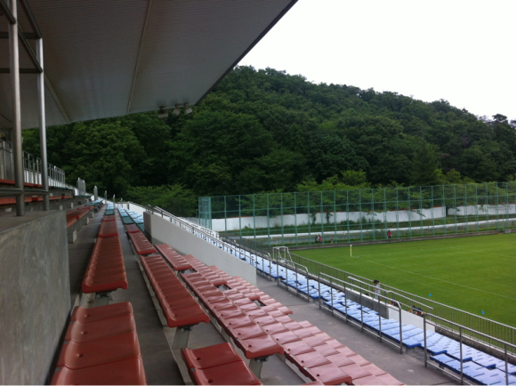 2016/07/03 郡山市営西部サッカー場着