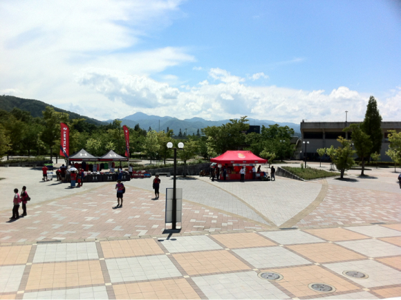 2016/08/21  あいづ陸上競技場着