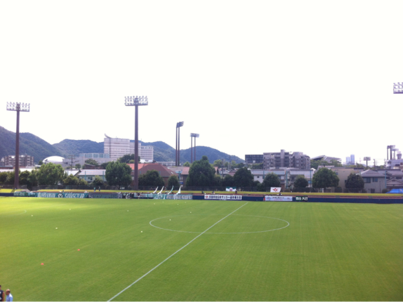 2016/08/27 岐阜メモリアルセンター長良川球技メドウ着