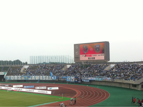 2016/09/17 熊谷スポーツ文化公園陸上競技場着