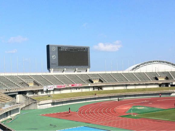 2016/11/12 富山県総合運動公園陸上競技場着