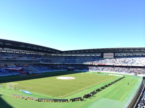 2014/12/13 日産スタジアム着