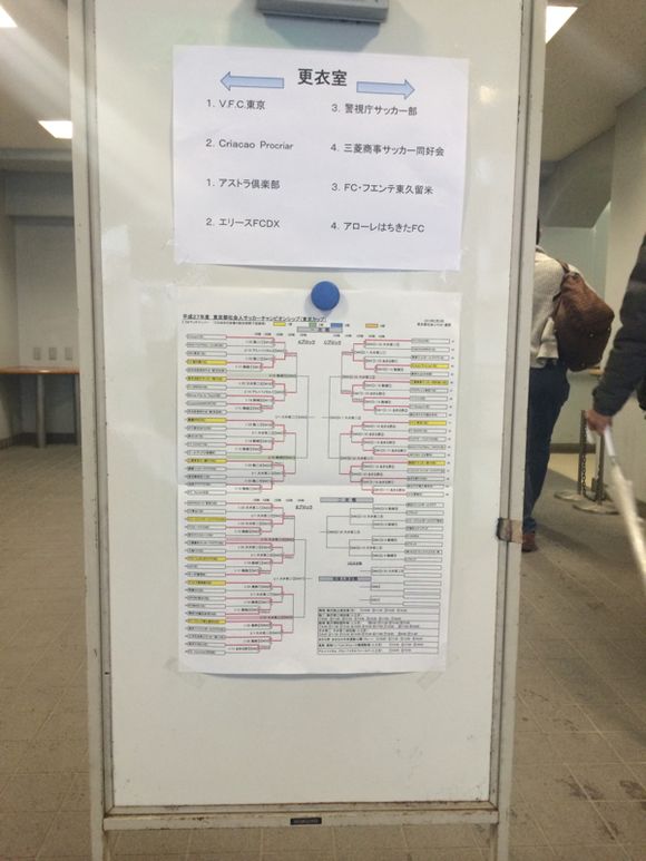 2015/02/22 大井第二球技場着 2015/02/22 大井第二球技場着