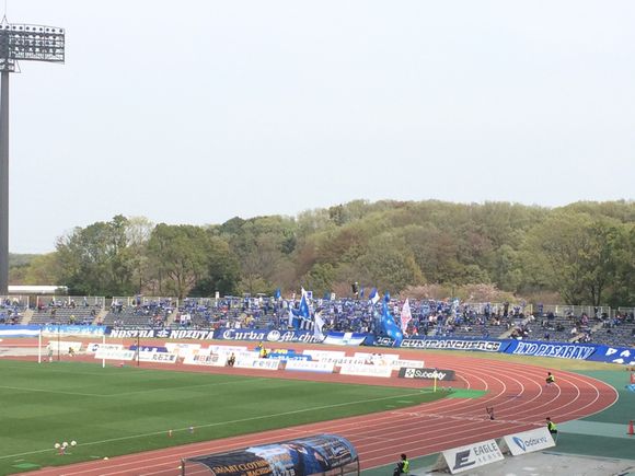 2015/04/12 町田市陸上競技場着