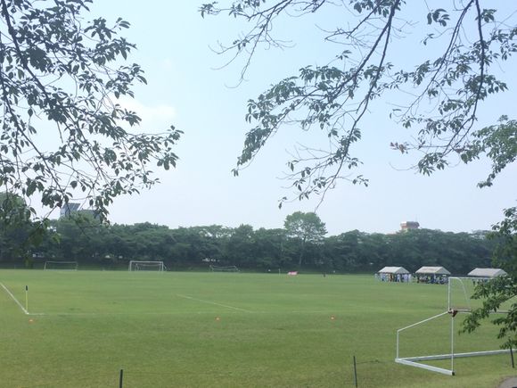 2015/06/13 栃木県総合運動公園サッカー場着