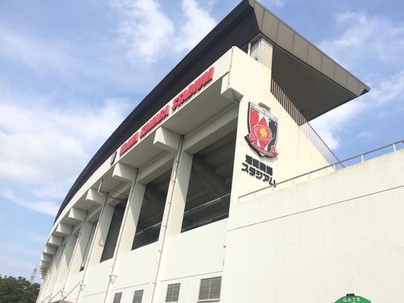 2015/09/05 浦和駒場スタジアム着