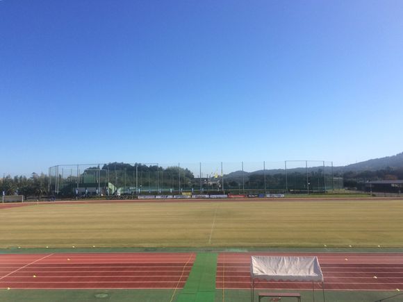 2015/12/05 鴨川市陸上競技場着