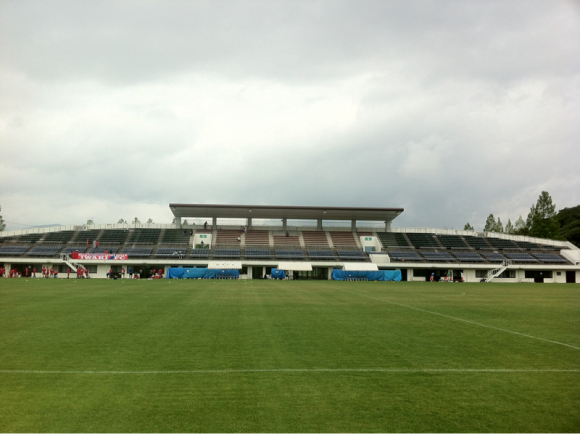 2016/07/03 郡山市営西部サッカー場着