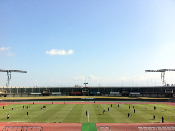 2016/11/12 富山県総合運動公園陸上競技場着