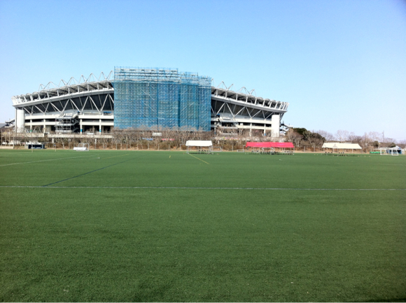 2017/03/25 卜伝の郷運動公園多目的球技場着